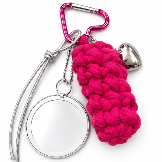 Charm 2 em 1 | Porta Gloss + Espelho